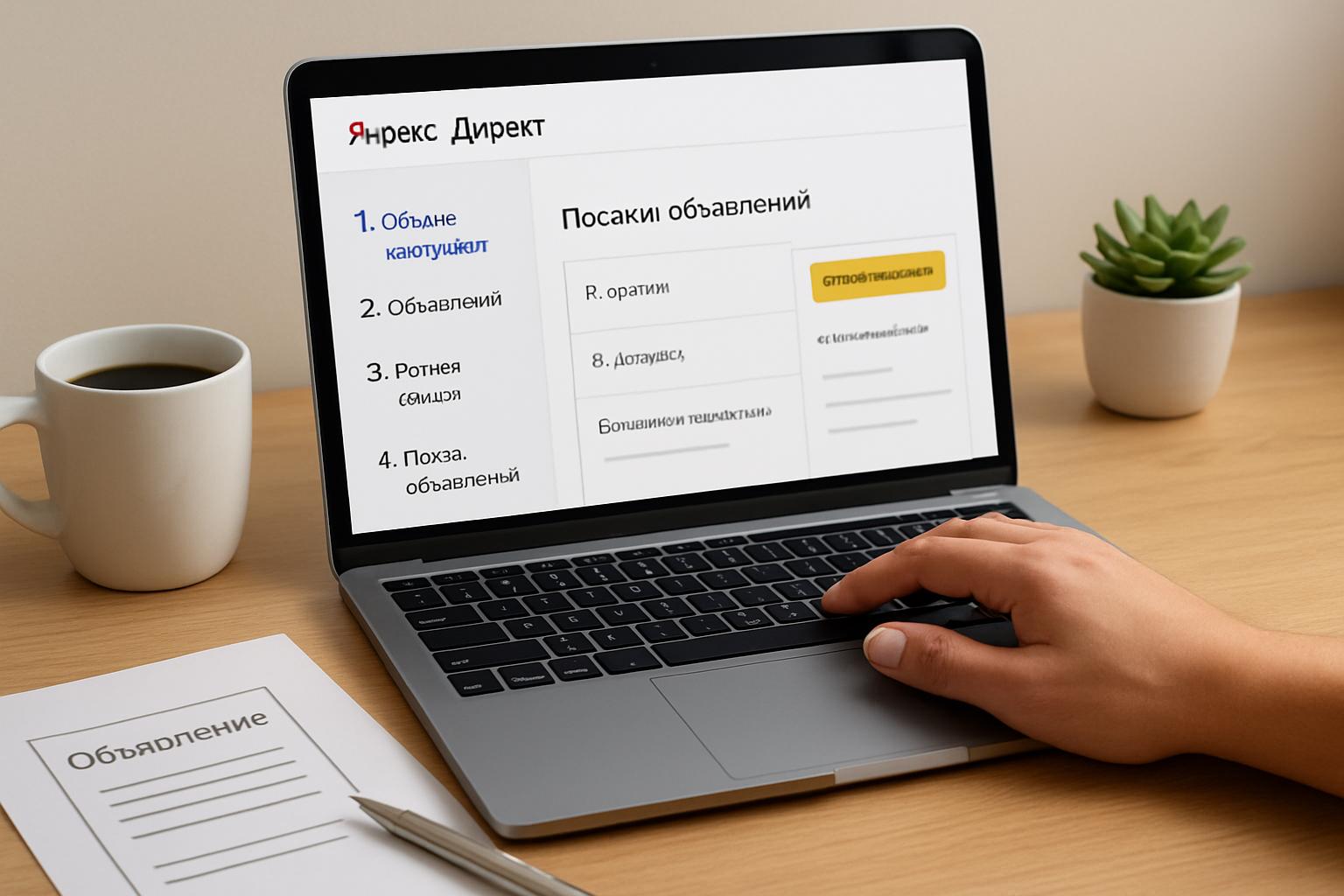 Настройка Яндекс.Директ с нуля: пошаговое руководство для новичка. Тексты объявлений и расширения